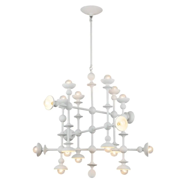 Wisząca lampa nad stół Cadence QN-CADENCE18-WHT do jadalni biały