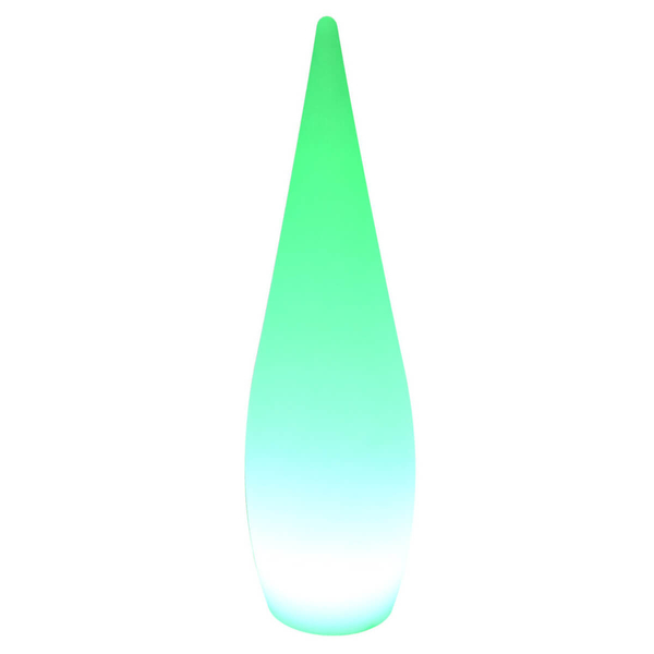Stojąca lampa na baterie Ghost ES-DC001 LED 5W RGBW IP65 duszek biała