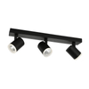 Sufitowa lampa kuchenna Helvia LED 15W 4000K tuby na listwie czarne