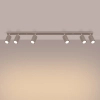 Regulowana lampa sufitowa KARBON SL.1766 tubki metalowe kaszmirowe