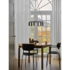Wisząca lampa do salonu Vico 2512323003 metalowe tuby czarne