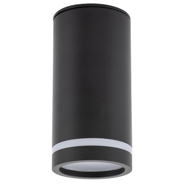 Lampa natynkowa Jet 6918 tuba rurka loftowa do przedpokoju czarna