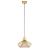 Metalowa lampa wisząca Kimberley 99498 druciana złota