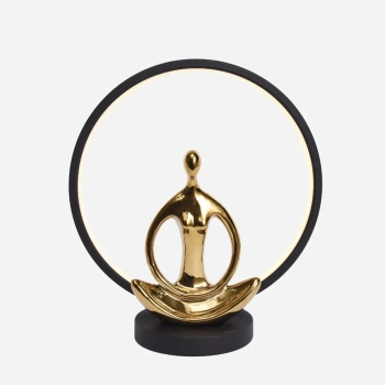 Dekoracyjna stołowa lampa YOGA ED81F134U LED 4W 3000K czarna