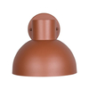 Kopułowa lampa ścienna ELBE 262360140 łazienkowa IP44 koralowa
