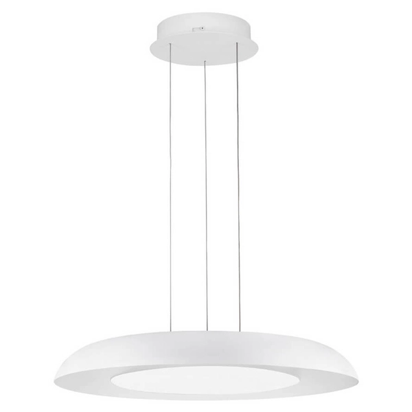Lampa wisząca do salonu CAPINOTA LE44653 LED 38W 2700-4000K z regulacją biała