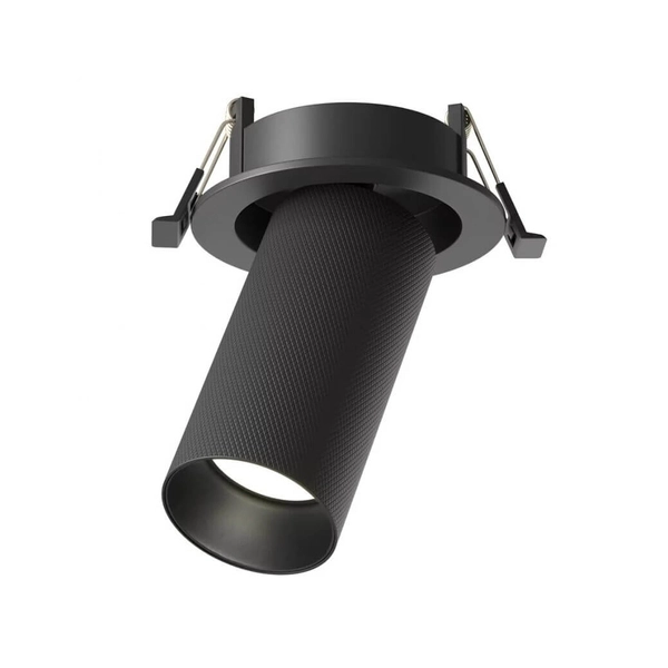 Podtynkowa lampa tuba Artisan C081CL-01-GU10-B Maytoni regulowana czarny