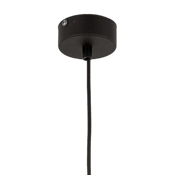 Owalna lampa wisząca Omega 4572 TK Lighting szklana czarna przydymiona