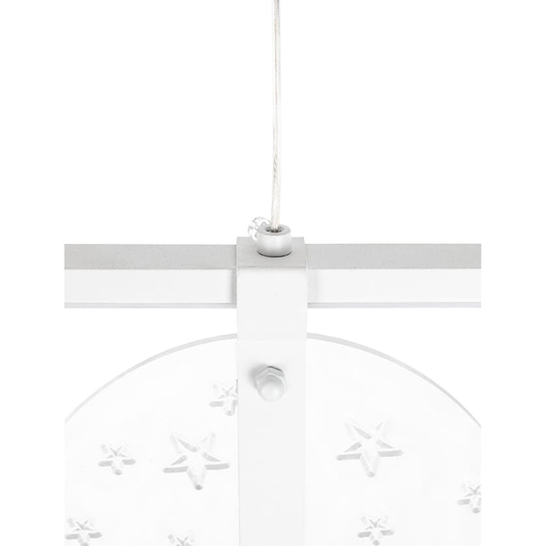 Wisząca lampa ledowa Stars MSE010100343 Moosee 46W 3000K tuby białe złote