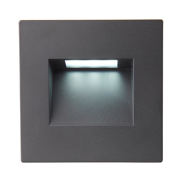 Kinkiet ścienny ALBUS 99761 LED 1,5W 3000-6500K kwadratowy czarny