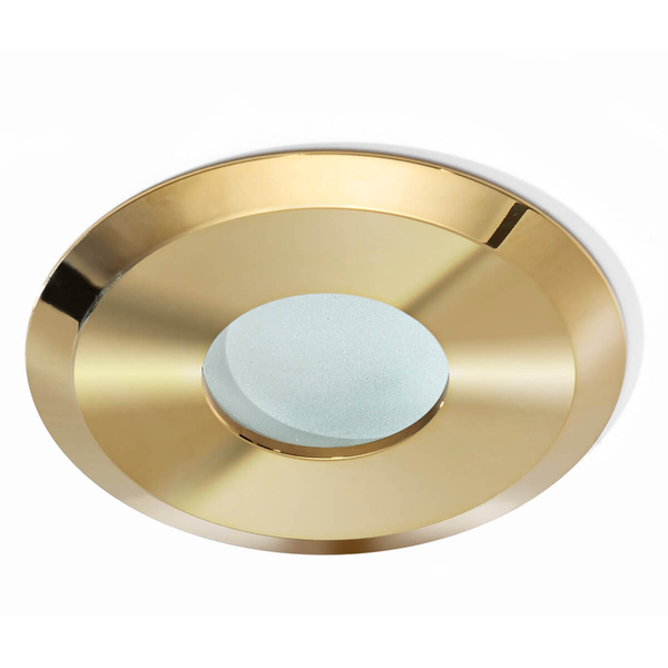 Wpuszcana lampa sufitowa OSCAR AZ2800 Azzardo IP44 do łazienki złoty