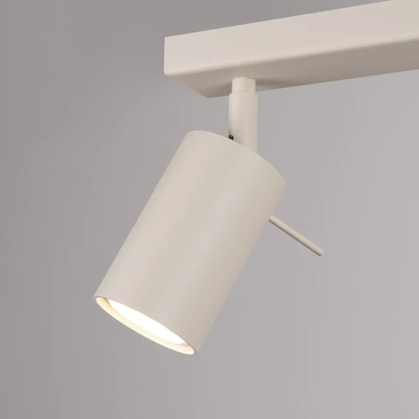 Podwójna lampa sufitowa RING SL.1495 tuba regulowana beżowa