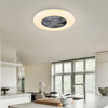 Wentylator sterowany pilotem Visby R62402106 LED 40W 3000-6500K srebrna