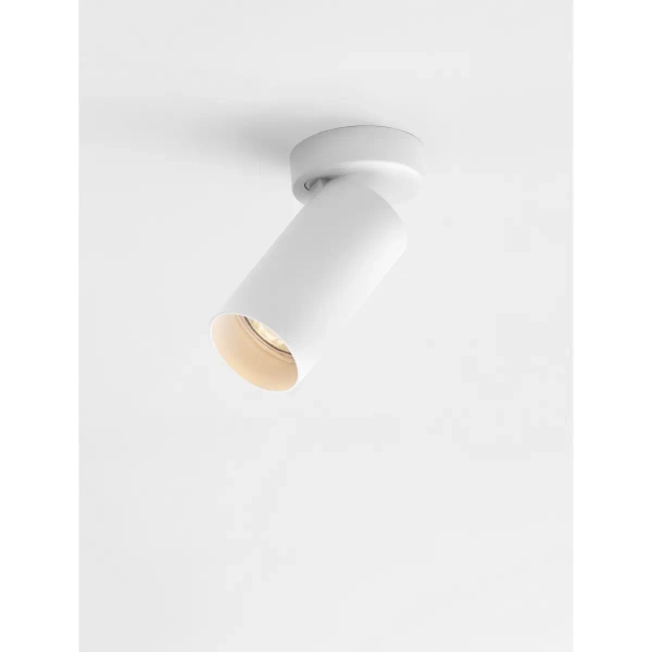 Sufitowa lampa do jadalni CORENZO LE45648 regulowana tuba biała