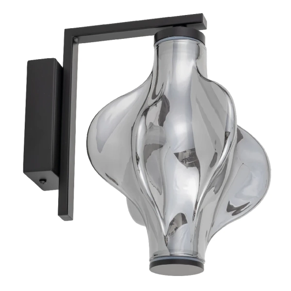 Naścienna lampa nieregularna Elva 18219 LED 8W 3000K grafitowy