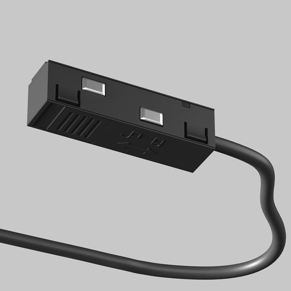 Wejście zasilania szyn magnetycznych Exility TRA034B-42B-1 czarne