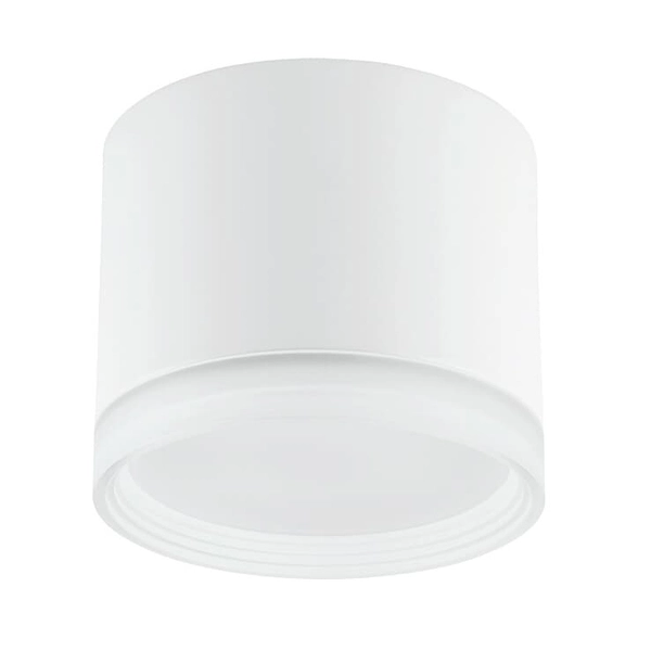 Natynkowa lampa sufitowa Silba 10476 Nowodvorski okrągła tuba biała