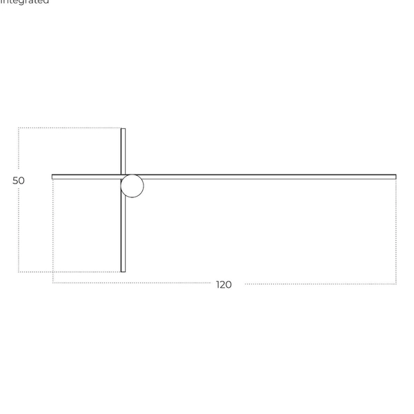 Minimalistyczna lampa ścienna FRANK AZ5758 Azzardo LED 20W 3000K czarny