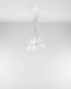 LAMPA wisząca SL.0571 industrialna OPRAWKA zwis pająk biały