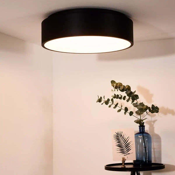Pokojowy plafon Talowe 46100/32/30 Lucide LED 30W 3000K do jadalni czarny