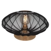 Elegancka lampa stołowa Corina 03547/40/30 na komodę złota czarna