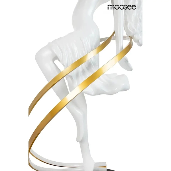 Podłogowa lampa stojąca DANCING MSE1501100428 Moosee designerska biała