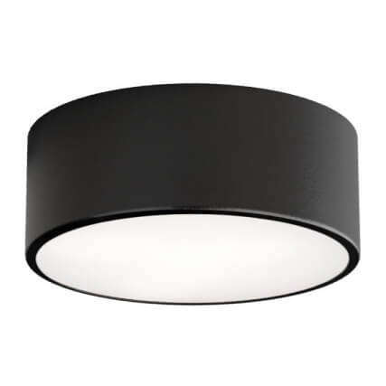 Plafoniera Cleo 1307623601056 Temar IP54 do łazienki okrąg czarny