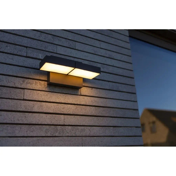 Ścienny kinkiet Twisto 5116303118 antracytowy LED 12W 3000-4000K IP20