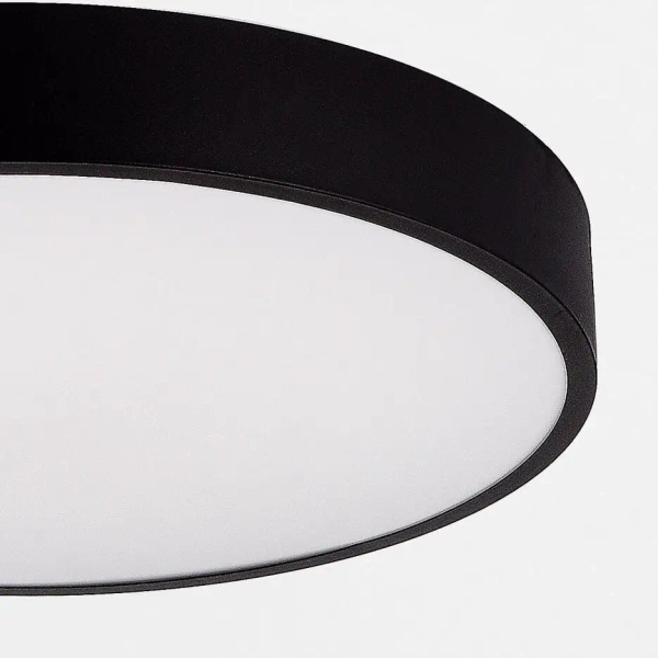 Minimalistyczny plafon NADI MS724-R600 LED 60W 3000-5500K okrągły czarny