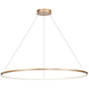 Lampa wisząca pierścieniowa Saturno ML8865 Milagro LED 65W 4000K ring IP44 złoty