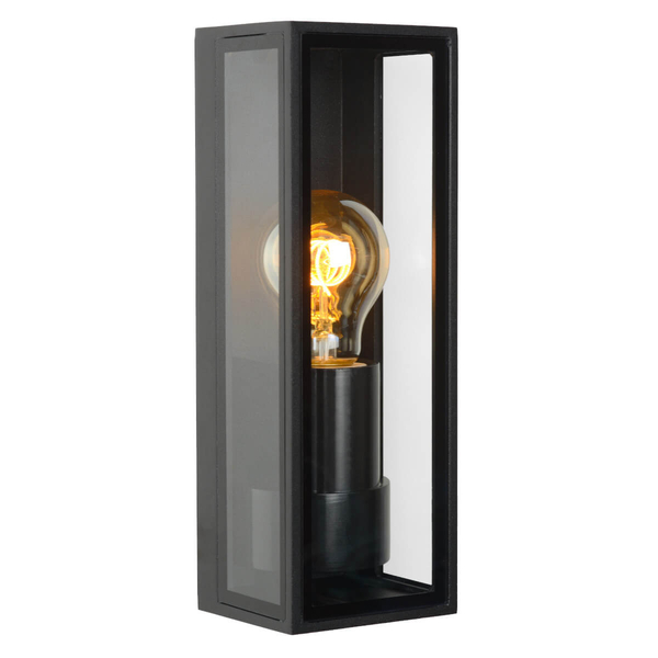 Kinkiet ścienny DUKAN 15802/01/30 Lucide IP65 ściemniana czarna