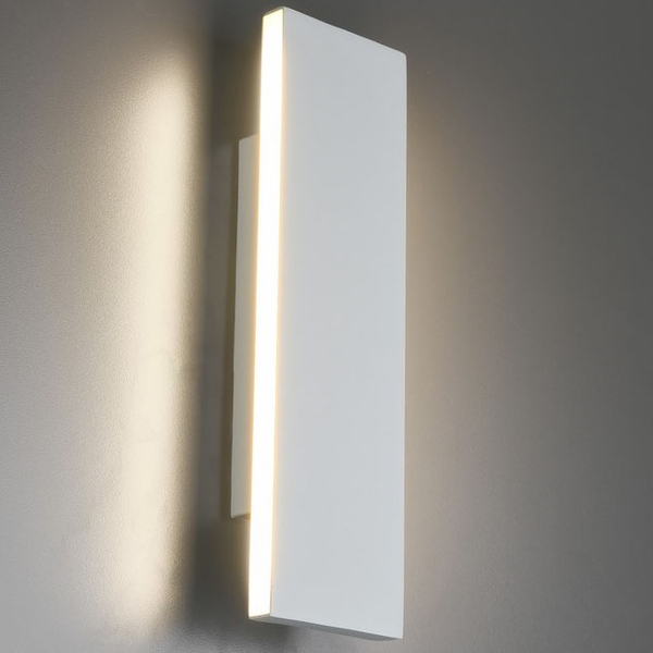 Biała lampa ścienna TERMINUS DL931225172 kinkiet LED 12W 3000K do holu