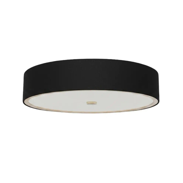 Lampa sufitowa Zalindro czarna biała złota OR86621 4xE27 tkaninowa