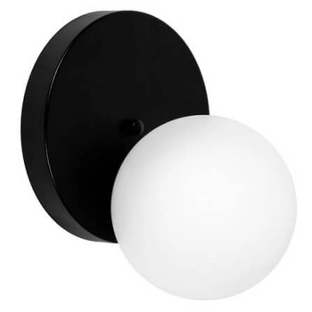 Kinkiet ścienny ze szkła Refa RFA12000 kula ball biała czarna