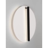 Ścienna lampa do sypialni GALURCA LE45547 LED 28W 2700K okrągła biała czarna