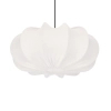 Wisząca lampa tkaninowa CAFEE biała 31-42002 1xE27 do sypialni