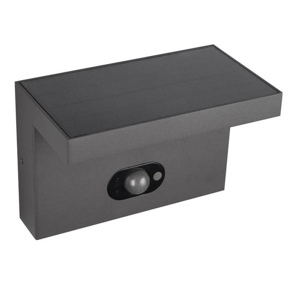 Solarna lampa elewacyjna BLYDE 253569142 LED 5W 2300-4000K IP65 antracyt