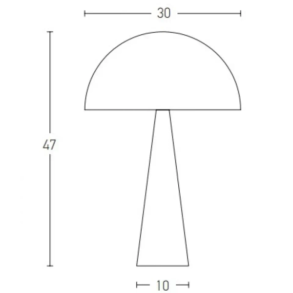 Lampa na stolik kawowy 20211 grzybek żelazna do salonu złoty