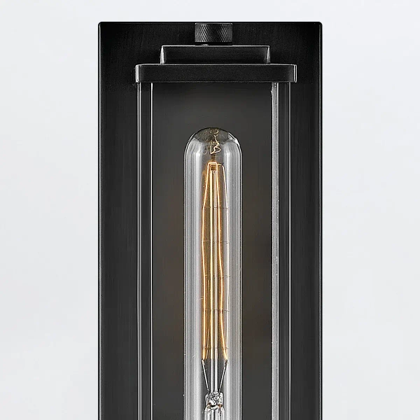 Lampa ścienna góra-dół Henri QN-HENRI-WB2-BX szklany IP44 czarny