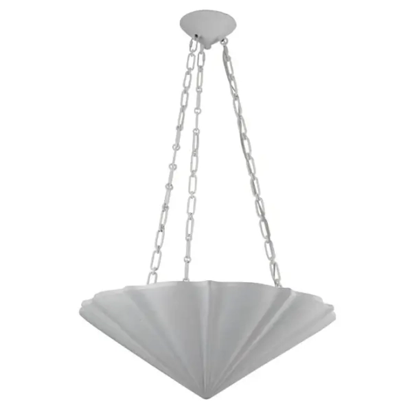 Wisząca lampa nad wyspę Martine QN-MARTINE-P-WHT na łańcuchu biały