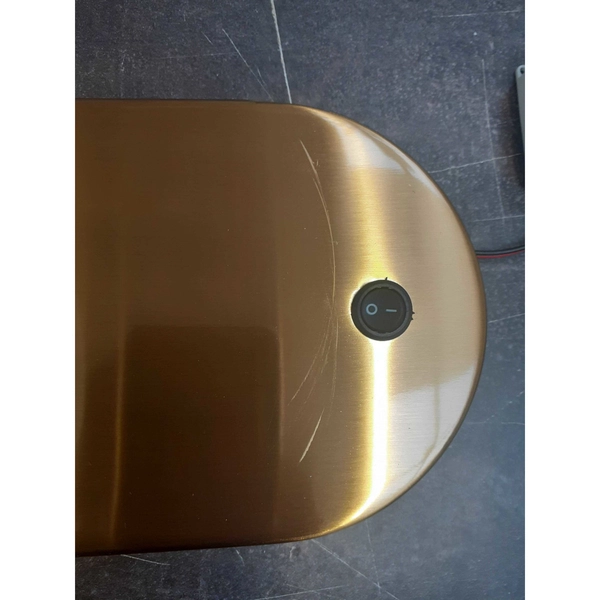 Lampa ścienna CGSPOTW1 Copel sypialniana OPRAWA metalowa LED 12W 3000K kinkiet mosiądz OUTLET