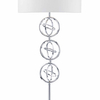 Lampa podłogowa Innsbruck INN4950 Dar Lighting pierścienie metalowe chrom