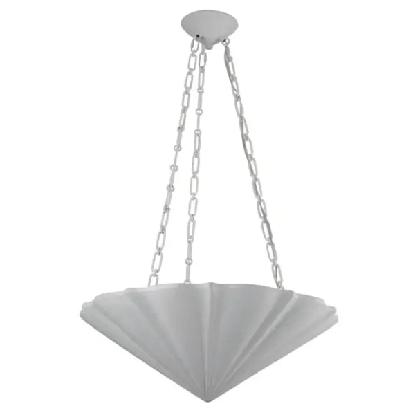 Wisząca lampa nad wyspę Martine QN-MARTINE-P-WHT na łańcuchu biały
