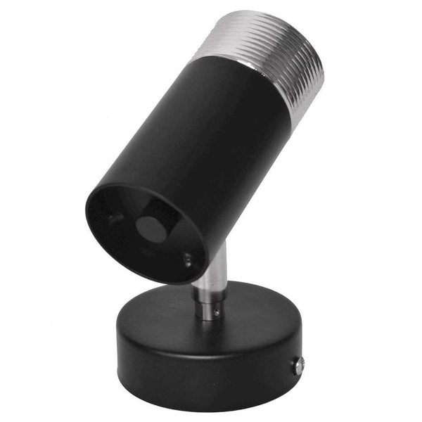 Ścienna LAMPA industrialna DANI MLP6229 Milagro metalowa OPRAWA regulowany kinkiet tuba czarna