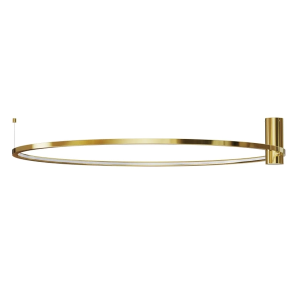 Ledowy plafon do sypialni Ringa CL0112-L-GD LED 45W 3000-4000K IP44 złoty