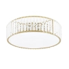 Jadalniany plafon Crown MSE010100366 Moosee LED 24W 3000K crystal złoty przezroczysty