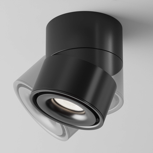 Oprawa sufitowa natynkowa Treo C084CL-15W4K-B LED 15W czarna