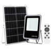 Solarna lampa ogrodowa Bares SLR-73142-100W Italux LED 100W 4000K IP65 szary