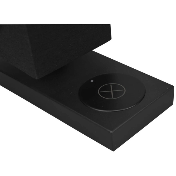 Lampka biurkowa do gabinetu Haley R59100132 ze stacją ładowania czarny