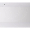 Lampa wisząca nowoczesna SNAKE MD1021-5 biała czarna metal PVC 72W 3000K 5M wąż ledowy